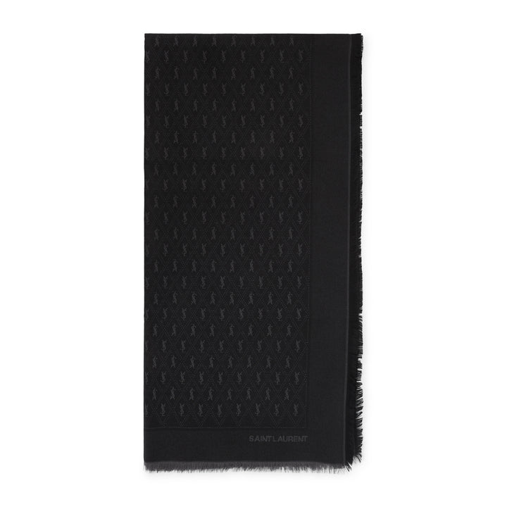 Saint Laurent Scarves - Nero | d13a40d77be65af69c80507e2f3003c9349fec19