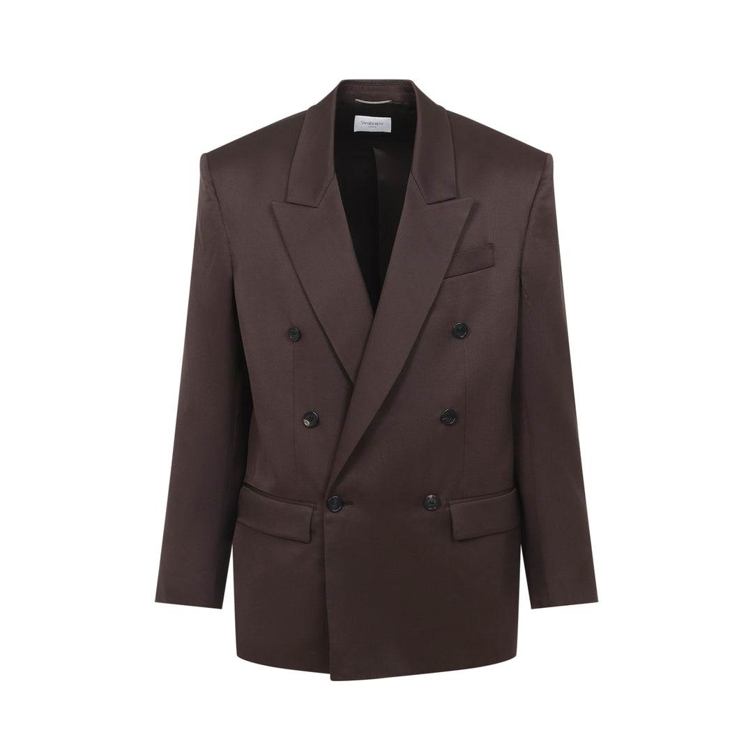 Saint Laurent Giacche - Marrone | 0d123bccef814dabb6ada6af3998902f6d00b905