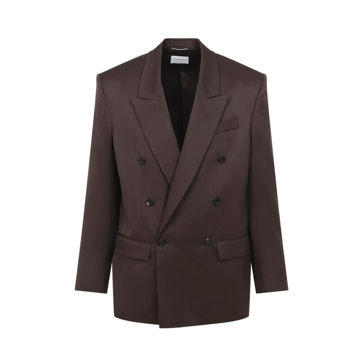 Saint Laurent Giacche - Marrone | 0d123bccef814dabb6ada6af3998902f6d00b905
