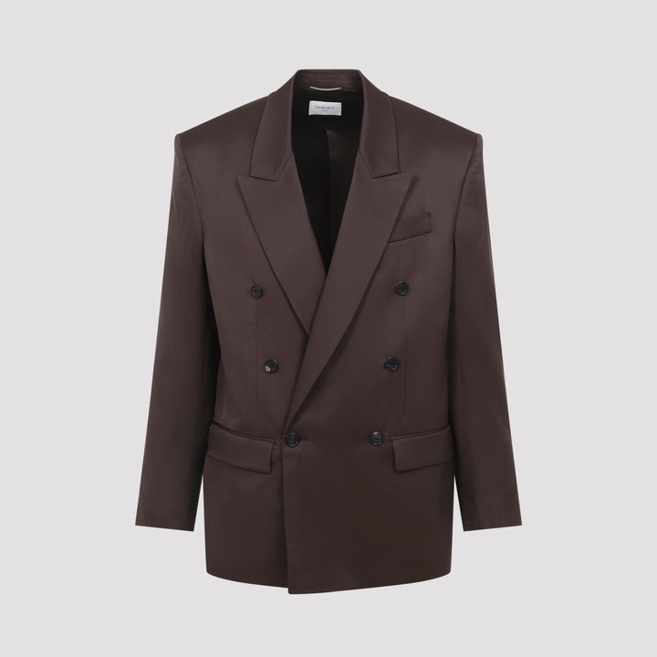 Saint Laurent Giacche - Marrone | d65a36cc8f8053644e6f820a680ae9ba11d031ae