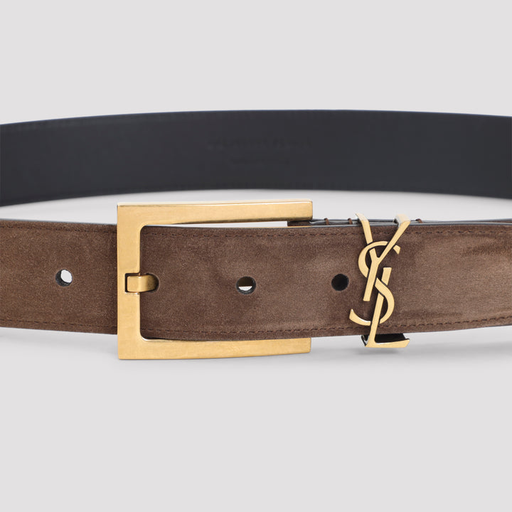 Saint Laurent Cinture - Marrone | 05a173d8c869e424e58bd36d72577cad03816ce0