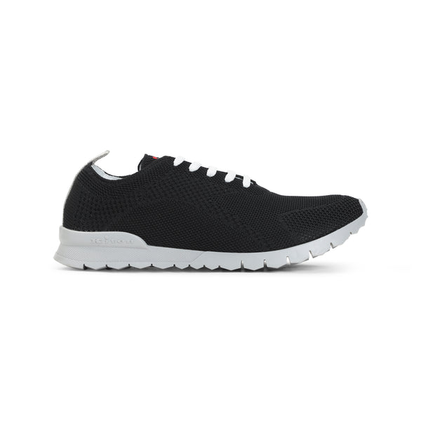 Black Lightweight Knit Sneakers