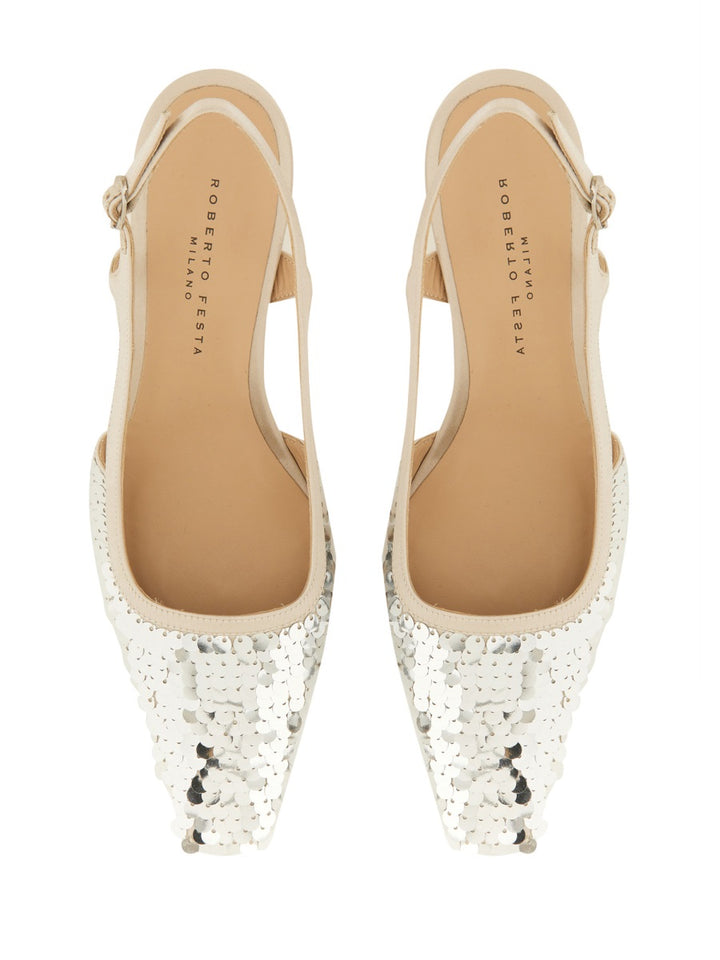 Roberto Festa Decollete - Argento | Wanan Luxury