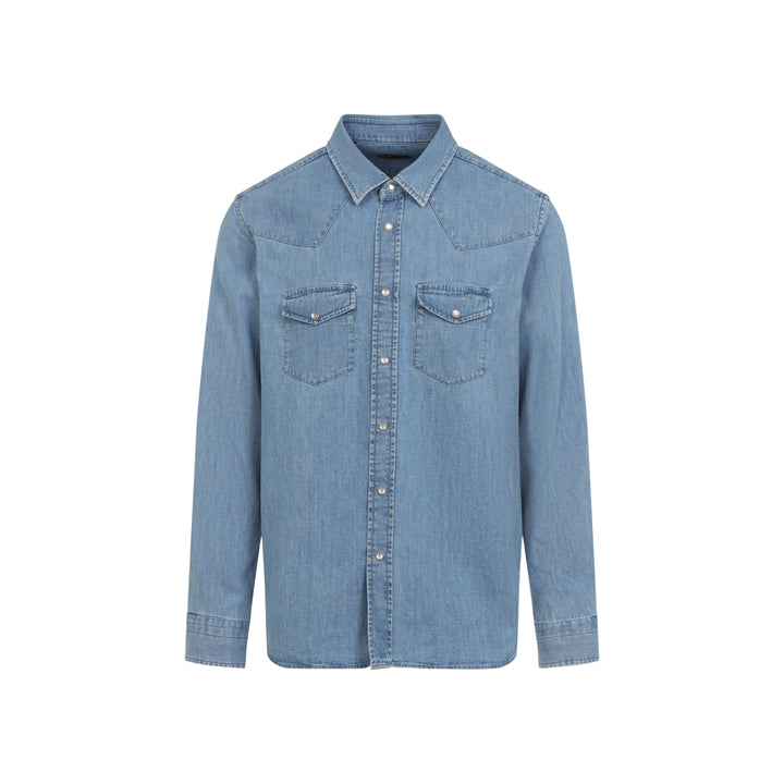 Tom Ford Shirts - Blu | ca8ed4bf136e3d51b228313beacafada8b15acf7