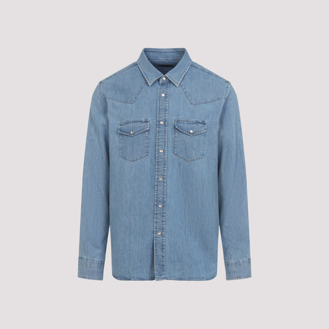 Tom Ford Shirts - Blu | ae61760a82952a952bfd46edf3704918fc73731b