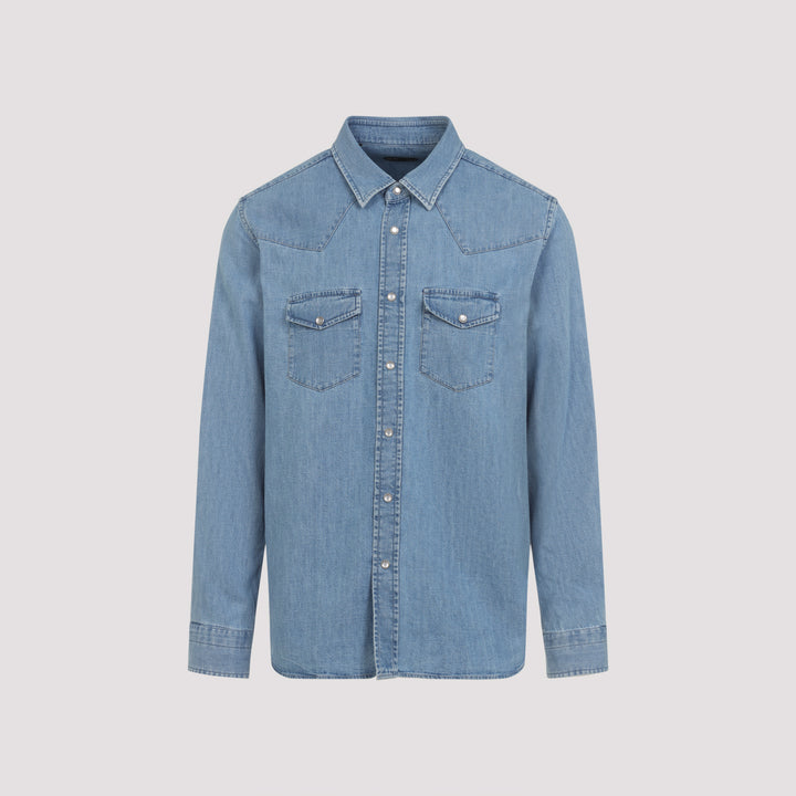 Tom Ford Shirts - Blu | ae61760a82952a952bfd46edf3704918fc73731b