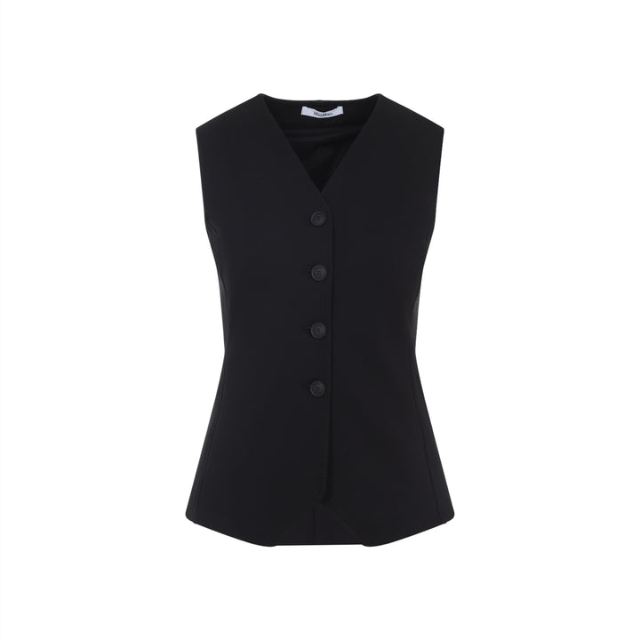 Max Mara Gilet - Nero | 2d9812994cafc4365dd29edd74ac2dbb0f7ef768