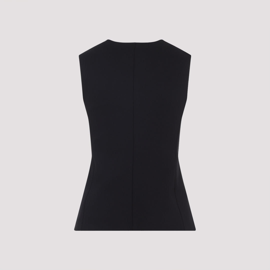 Max Mara Gilet - Nero | 00bfcc0b494efa637c1f4b7bc808ff8c9ba4f998