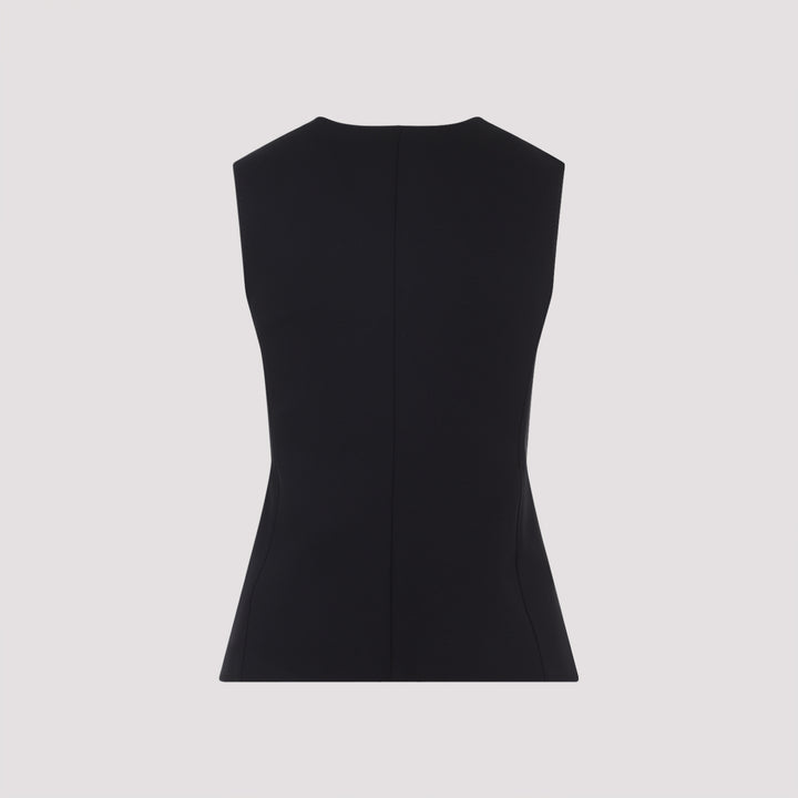 Max Mara Gilet - Nero | 00bfcc0b494efa637c1f4b7bc808ff8c9ba4f998