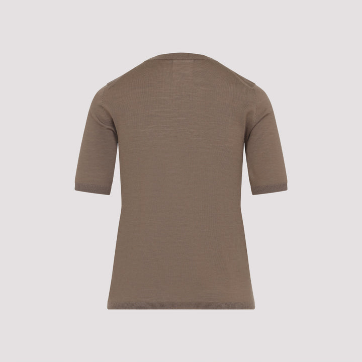 Max Mara Round neck - Nude & Neutrals | 31475968711cd481d5556799fff273564cad792f