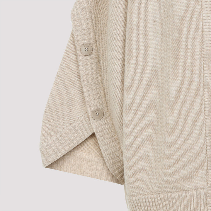 Max Mara Cardigan - Nude & Neutrals | 86064cd3a95b1a482d9cec284fc4afa3b3e03f3d