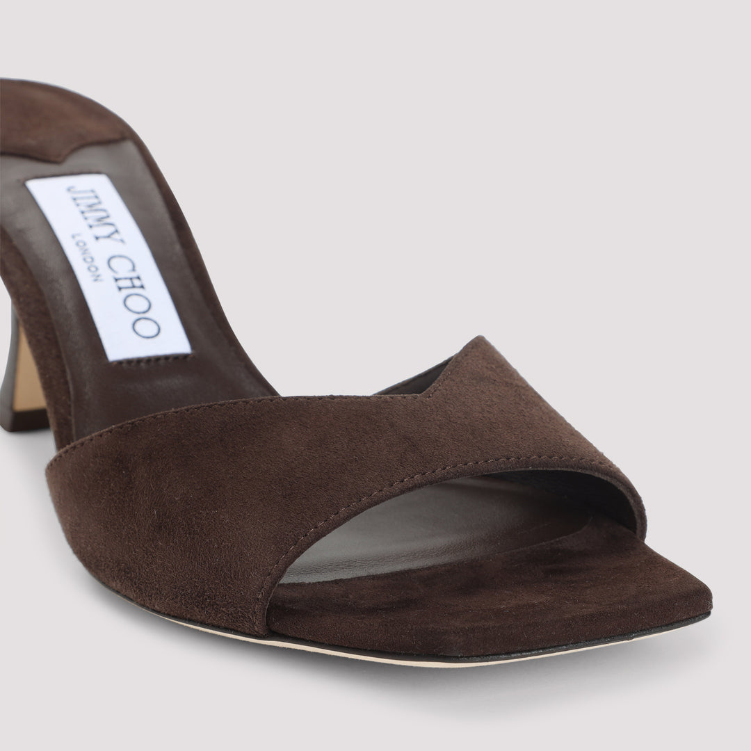 Jimmy Choo Mules - Marrone | 4fff41b2e6e2b4c57ed2ee75deaf4e2351b4ce2f
