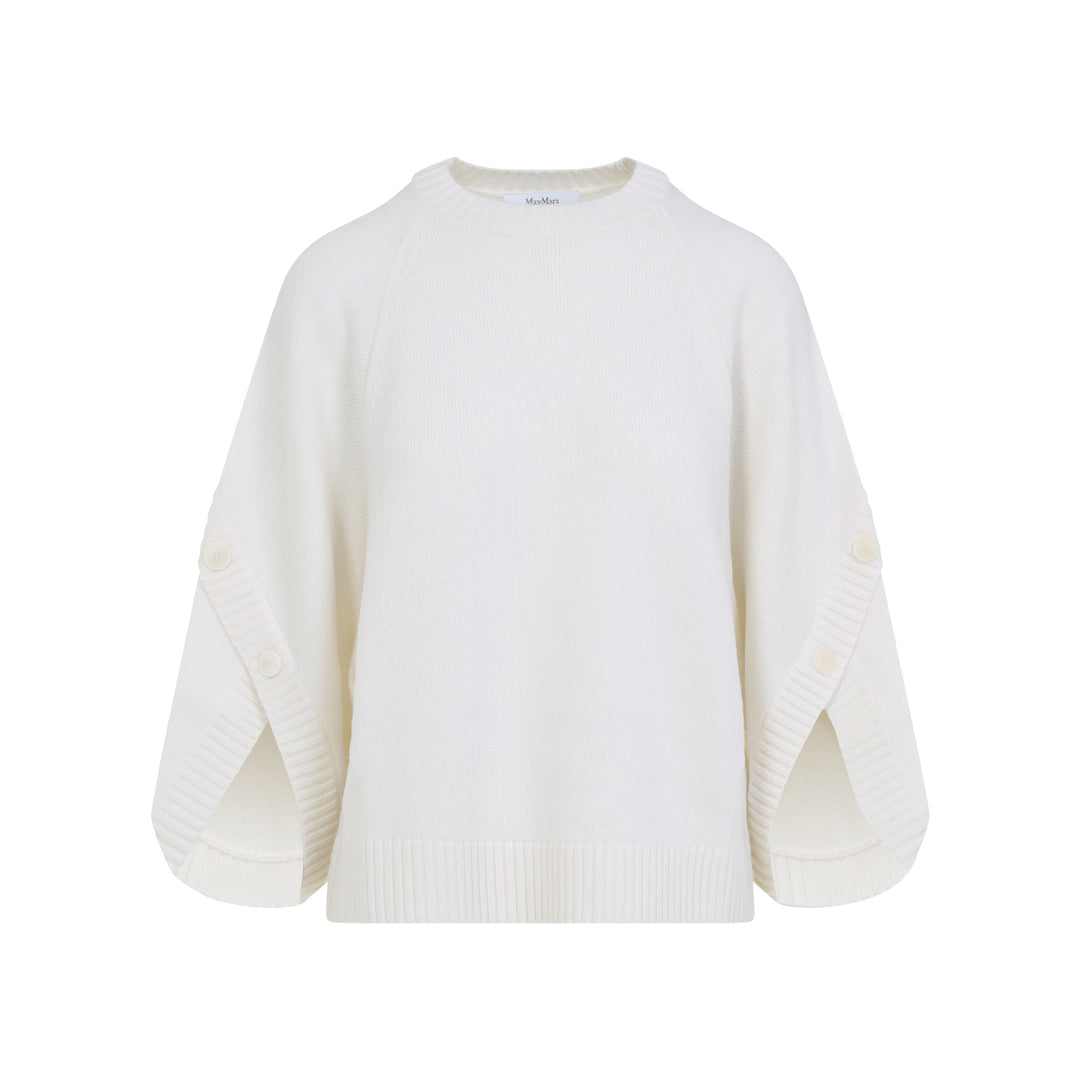 Max Mara Pullover - Bianco | 29d89072bb82981257d8e3d444e16e2cb852ad9c