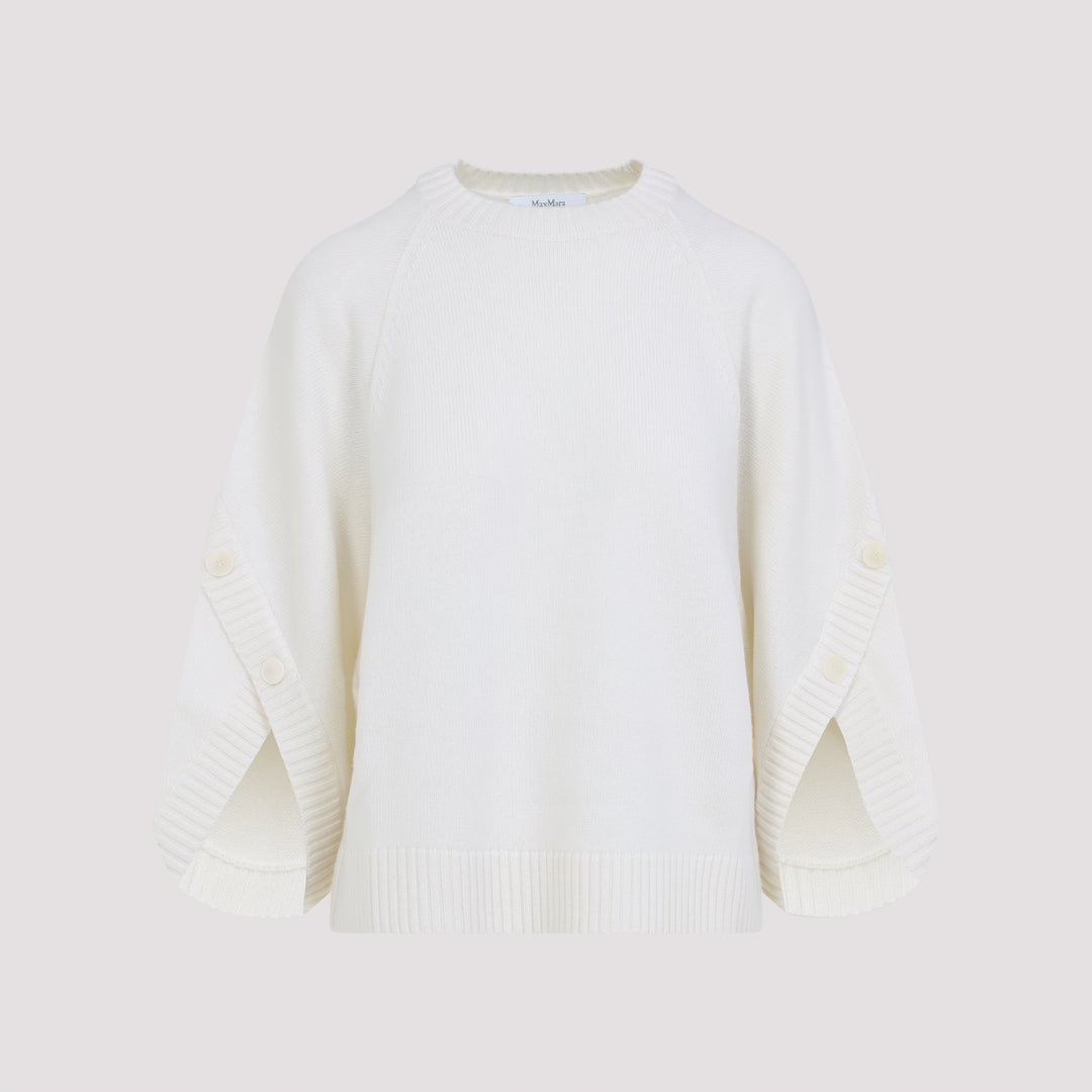 Max Mara Pullover - Bianco | cf2fe80e27ba28de7173e68d5245d35a9134d313