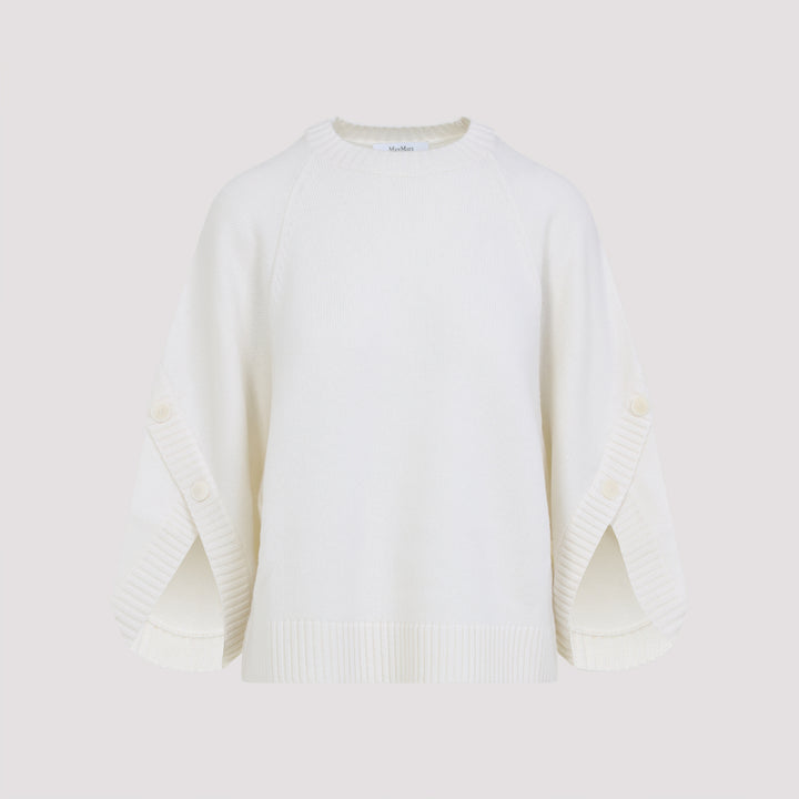 Max Mara Pullover - Bianco | cf2fe80e27ba28de7173e68d5245d35a9134d313