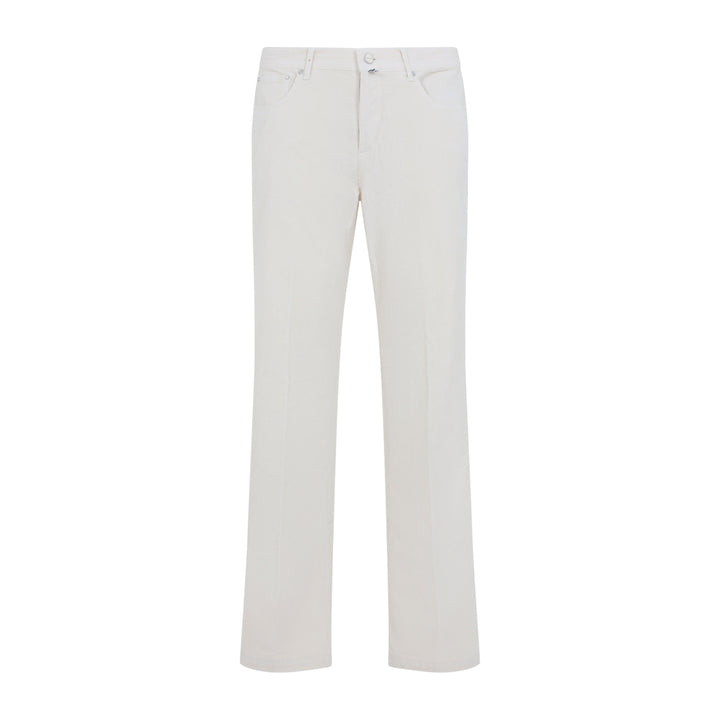 Kiton Regular & straight leg - Bianco | 1c9db3da5c00c4380cfb73f9135a0bc3e1fa4ee3