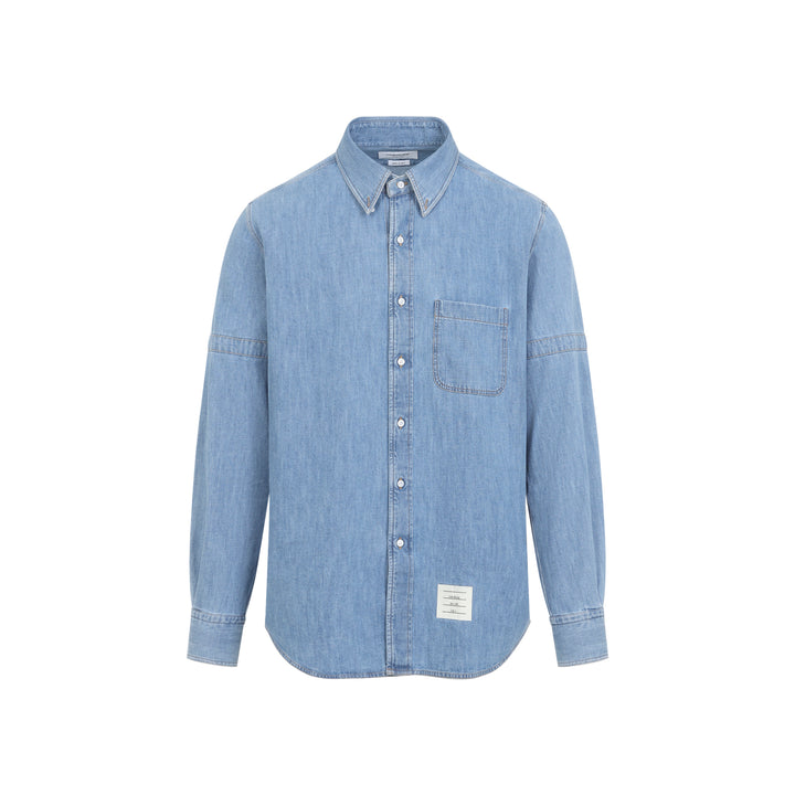 Thom Browne Shirts - Blu | f3c9f9c6a4bdf94b7a245d7959c1764922680c98