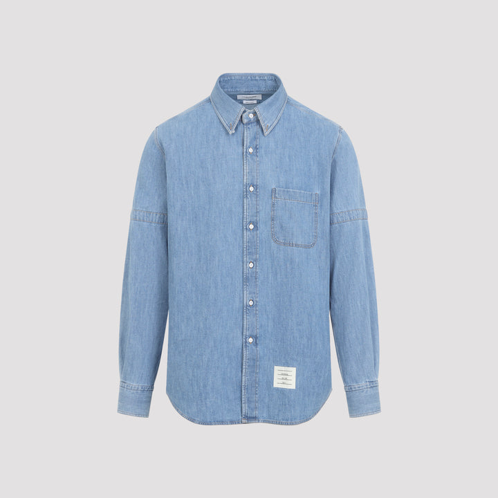 Thom Browne Shirts - Blu | c1e01e81dc0c4caa26bd625b308c863eea1de8ee