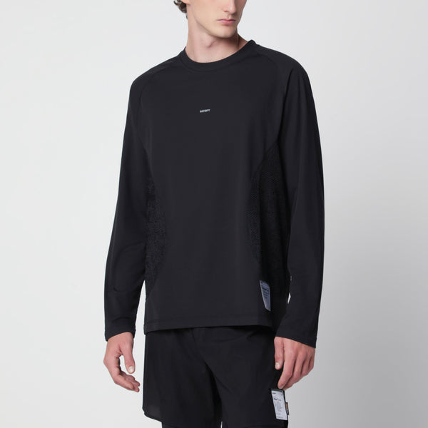 Camiseta de Manga Larga Fuzz Fleece Octa Negra