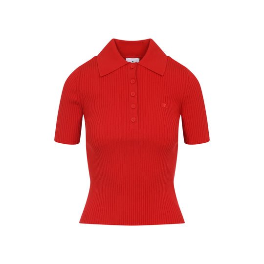 Red Signature Viscose Polo