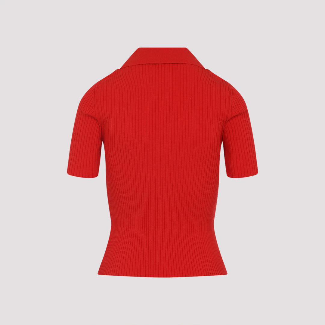 Courreges Polo - Rosso | 29d000077abaa0a0f97298342a59d1a2cb06325b