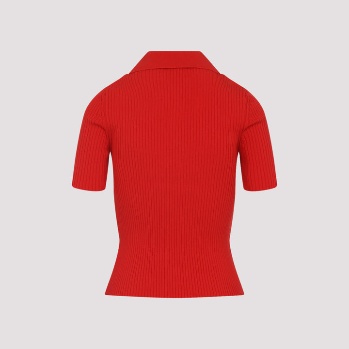 Courreges Polo - Rosso | 29d000077abaa0a0f97298342a59d1a2cb06325b