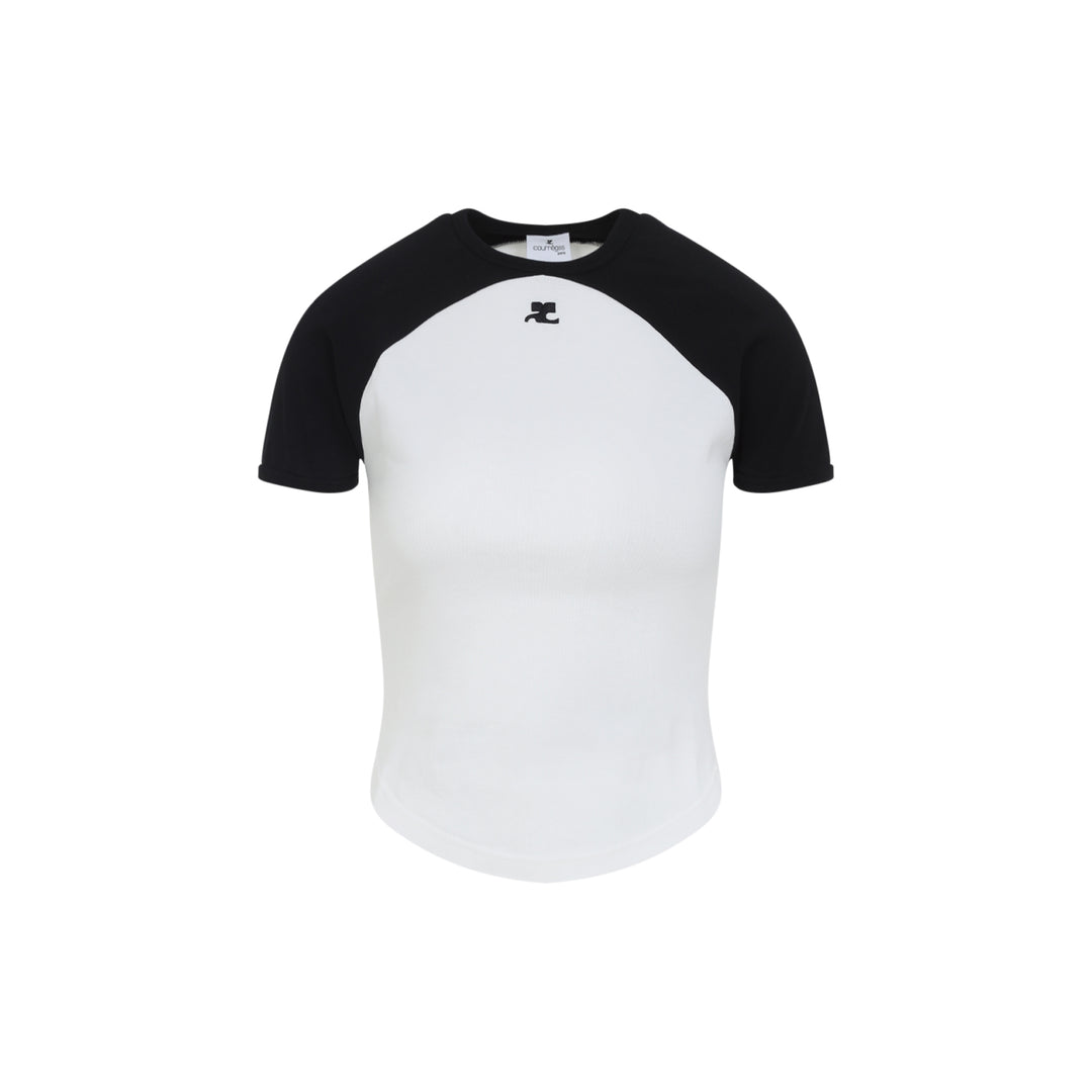 Courreges T-shirts - Bianco | 287b755c42cd21fcad2bfeb56336980bf525c6d0