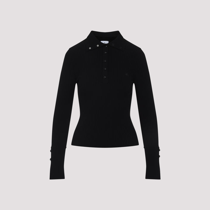 Courreges Polo - Nero | 1ce8f4c0633ba1f26ccc5794207faceeccf14605