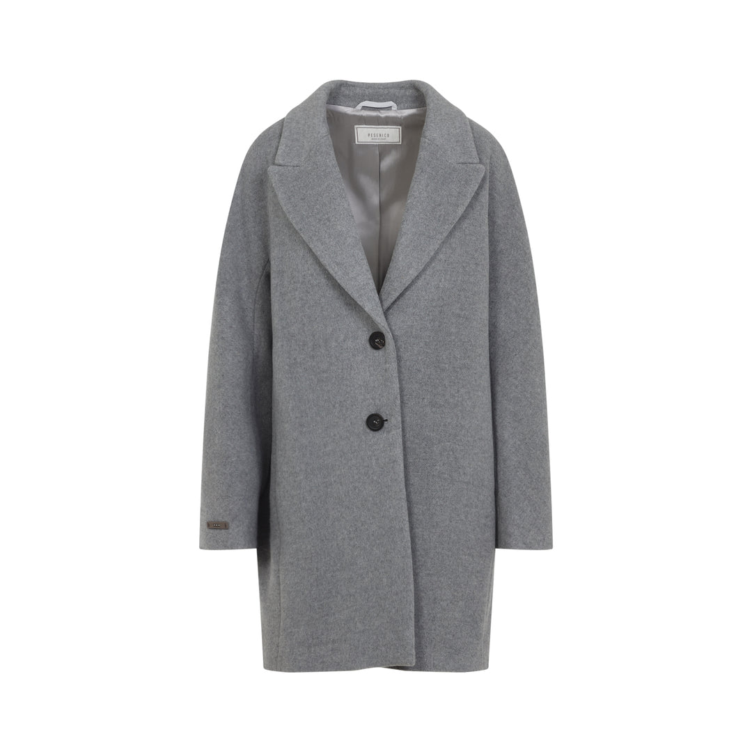 Peserico Double breasted & peacoat - Grey | 447a3444cc32d39df979f52803ba3c1f18b20535