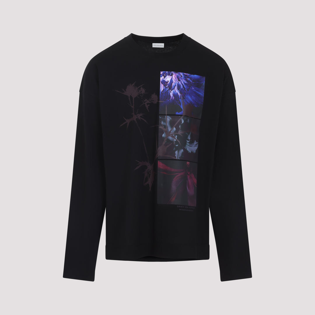 Dries Van Noten T-shirts - Nero | ef91f650905a722911723ea52fc81cf90650eee7