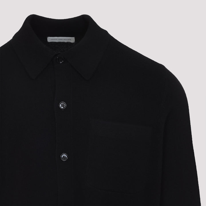 Dries Van Noten Shirts - Nero | 9b1d87d18de9736101e26aadf61ac11c4fbc65b1