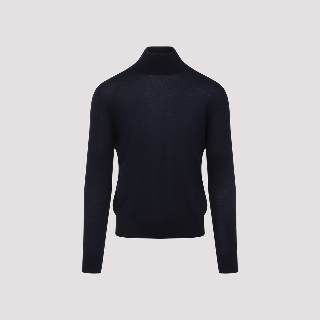 Saint Laurent Turtle neck - Blu | 5580378b84b3531da8c756da356bd2e8b8de7419