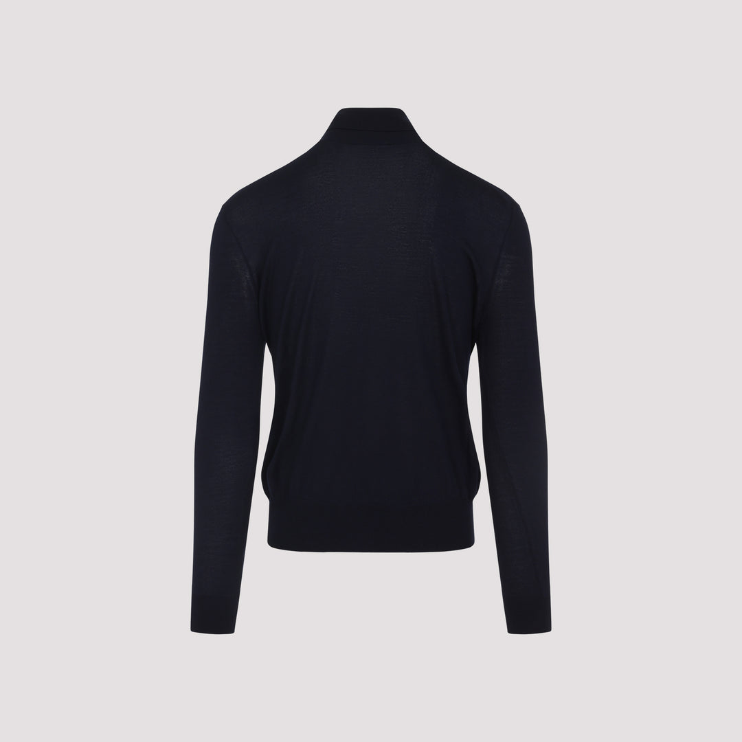 Saint Laurent Turtle neck - Blu | d8bb35f37c9f5eb58d396929ff5e07203ba340df
