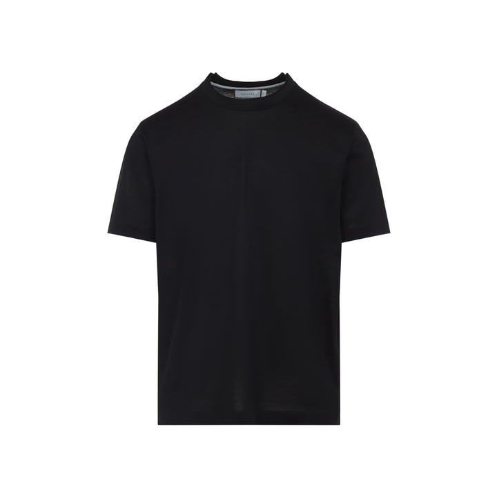 Canali T-shirts - Nero | 03c500c8094ff2efe906dfd8e74a8895067573be