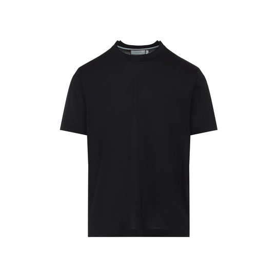 Black Cotton T-Shirt