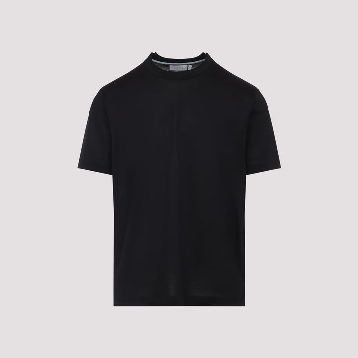 Canali T-shirts - Nero | c1f95d59e0aebe40ae90941d85e93e8c46f8b653