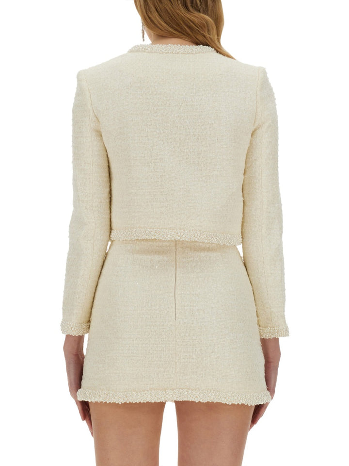 Self-Portrait Giacche - Bianco | Wanan Luxury