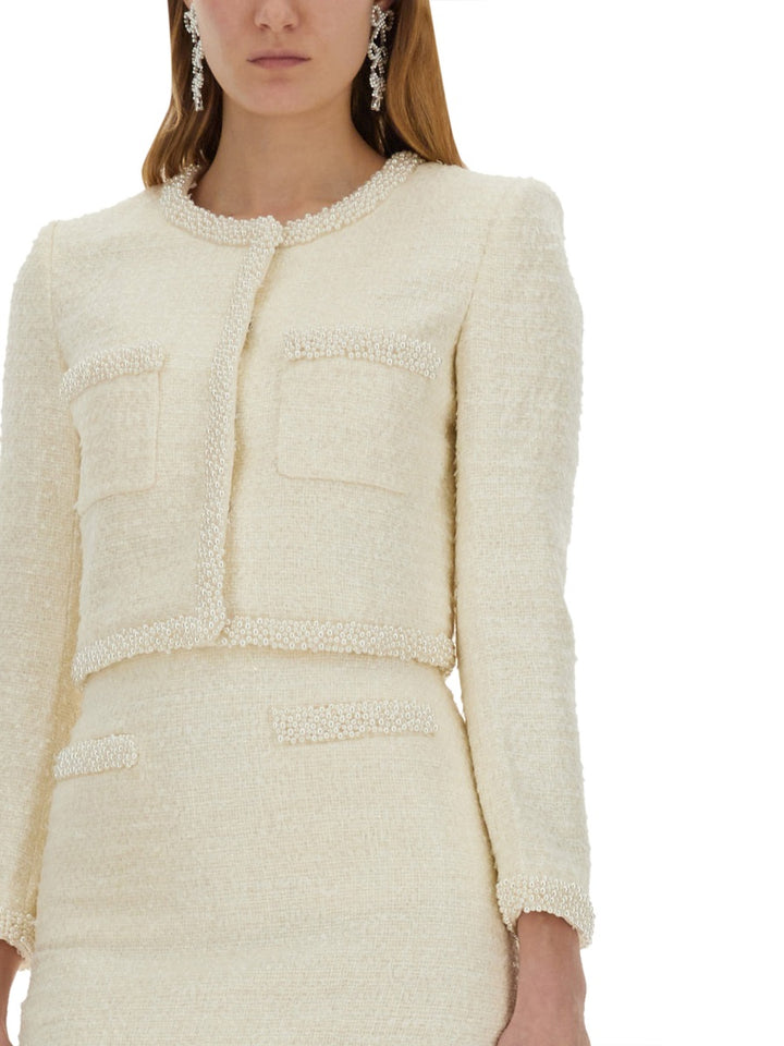 Self-Portrait Giacche - Bianco | Wanan Luxury