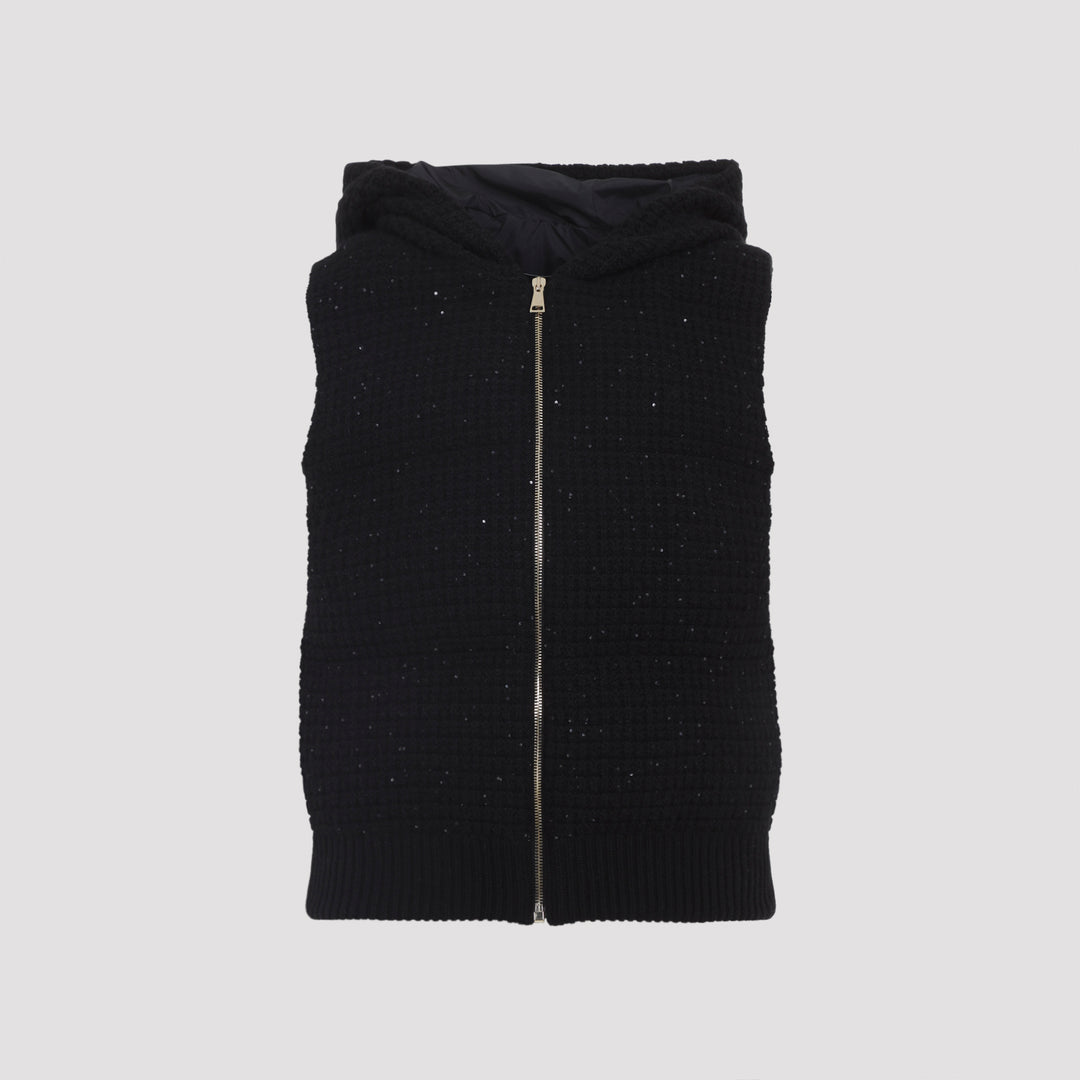 Fabiana Filippi Gilet - Nero | e9b28ea926714a40c9027e0f47bf1f31e0bce443