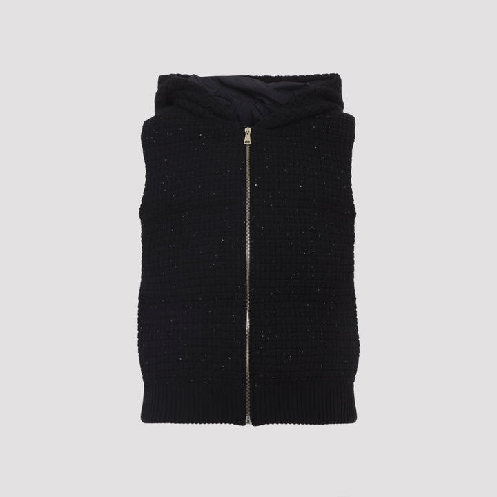 Fabiana Filippi Gilet - Nero | e9b28ea926714a40c9027e0f47bf1f31e0bce443