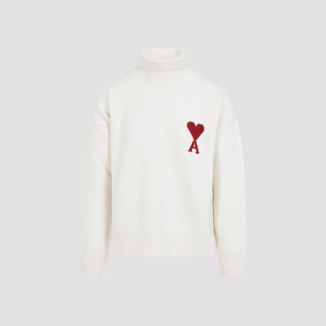 Ami Sweater - Bianco | b064acf16a6f43780a328462f9a50150a7ff3cdb