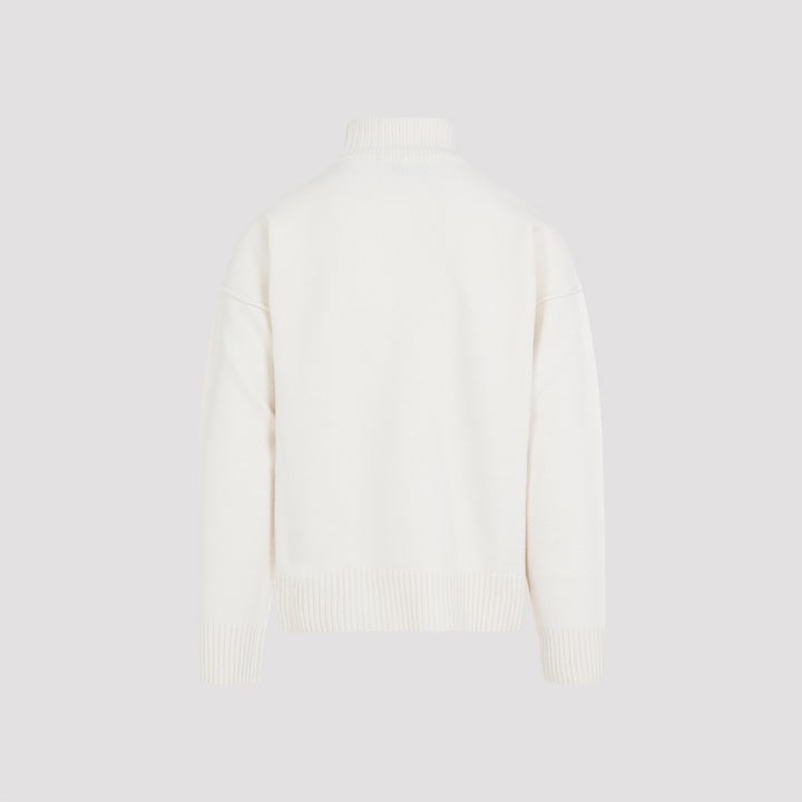 Ami Sweater - Bianco | 37813c0aea7ec0effc578a868e3fbff001138f2d