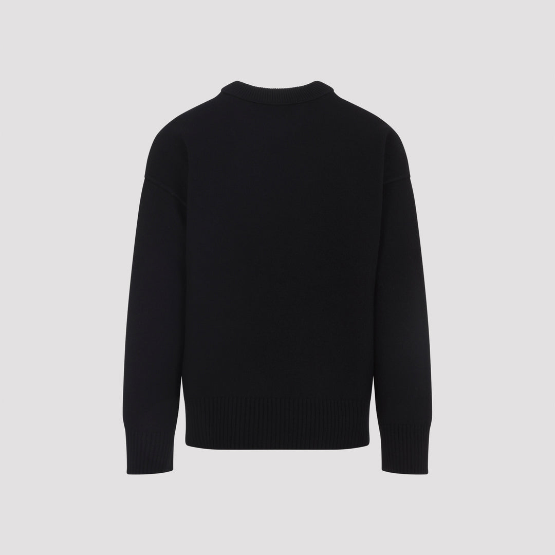 Ami Sweater - Nero | 592b1e93dbc86331e7c7d85031121e59d4e8b856