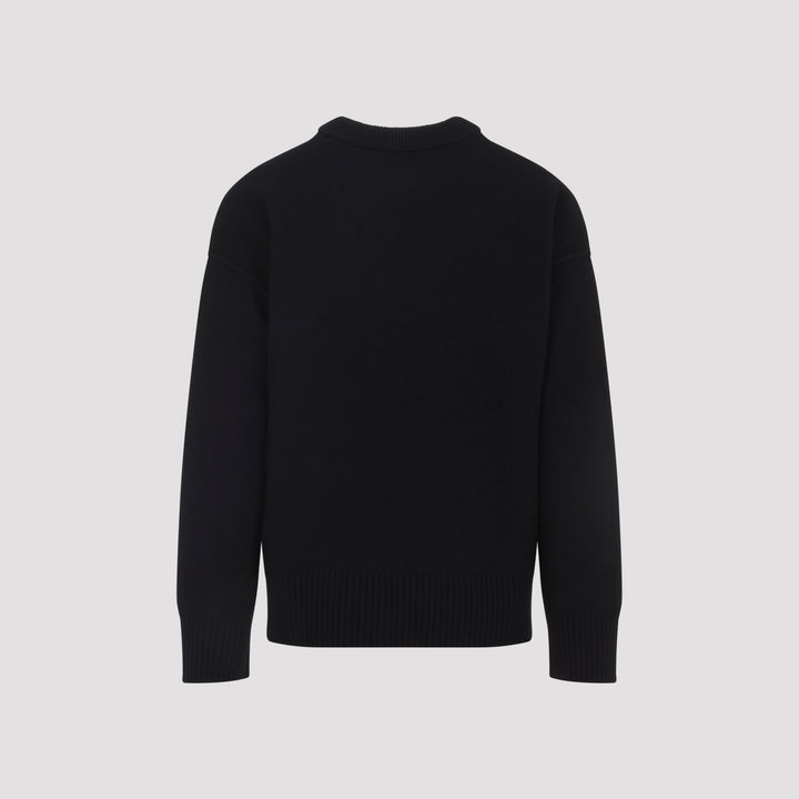 Ami Sweater - Nero | 592b1e93dbc86331e7c7d85031121e59d4e8b856
