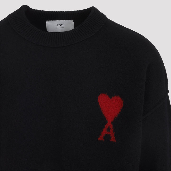 Ami Sweater - Nero | a7c4ddc413a8f0b32d52eec1b4b8e348dcfcde64