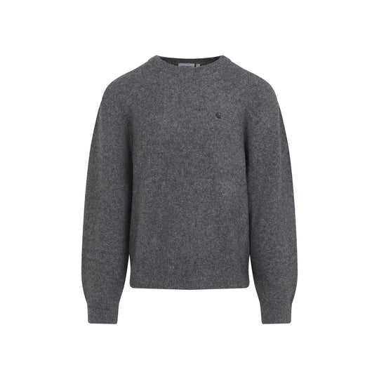 Tangled Graphite Grey Curtis Sweater