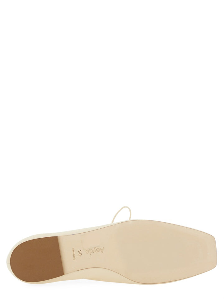 Aeyde Scarpe Basse - Bianco | Wanan Luxury