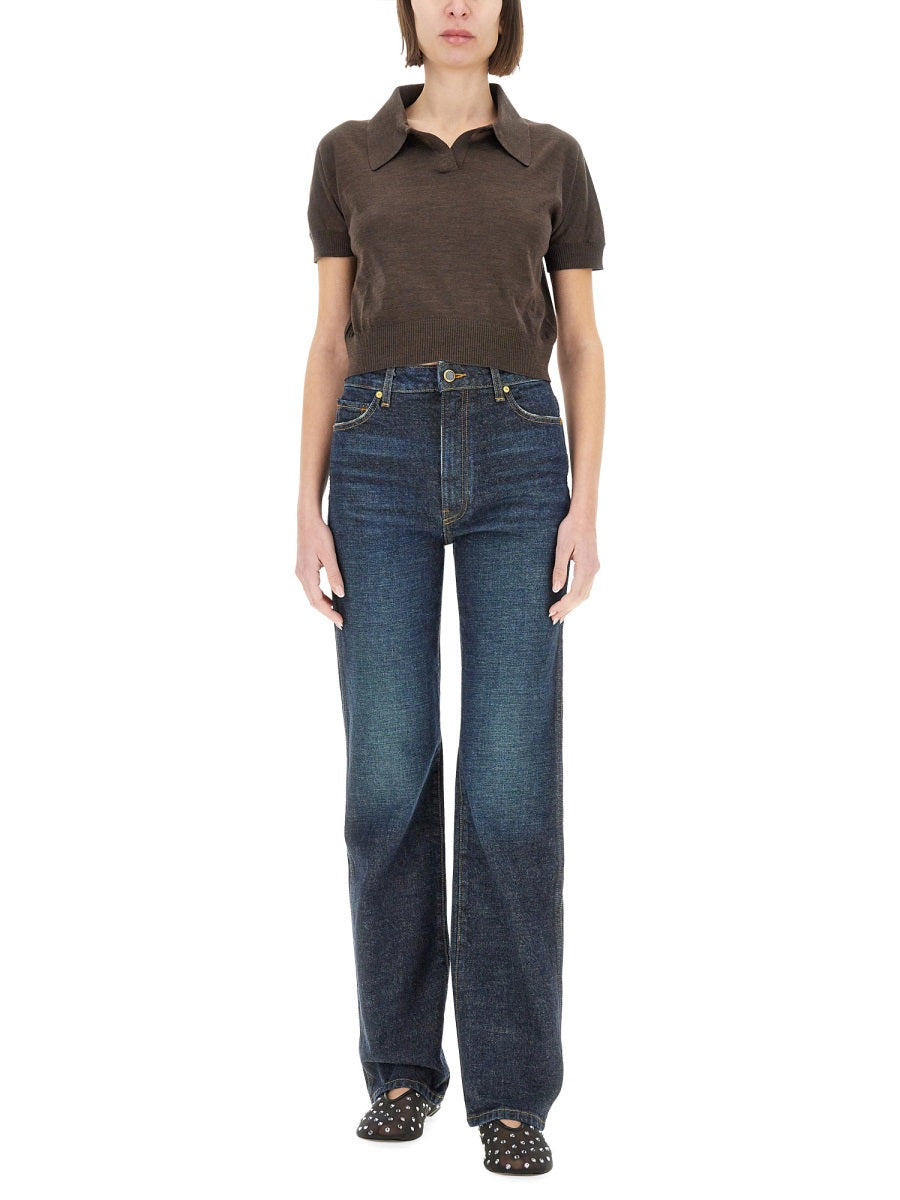 Khaite Maglioni - Marrone | Wanan Luxury