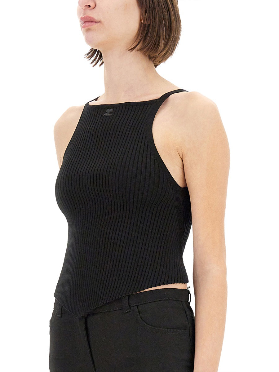Courrèges Top - Nero | Wanan Luxury