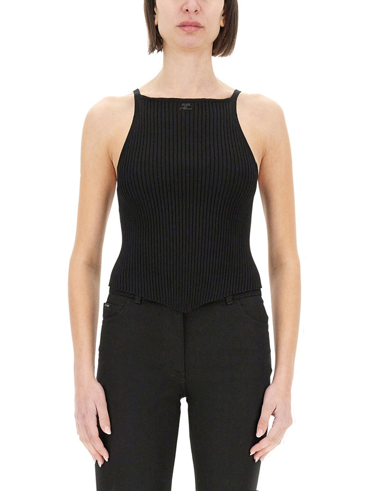 Courrèges Top - Nero | Wanan Luxury